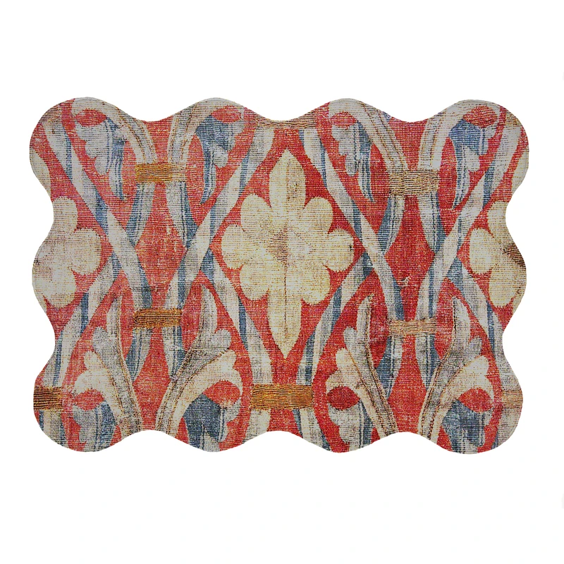 پادری مدل دالبر طرح کلاسیک کد 5867 سایز 80x110 سانتی متر 