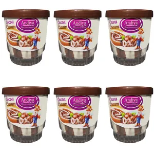 شکلات صبحانه دورنگ آندیا - 150 گرم بسته 6 عددی 