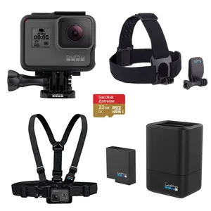 مجموعه دوربین فیلم برداری ورزشی گوپرو مدل HERO5 Black پکیج 3