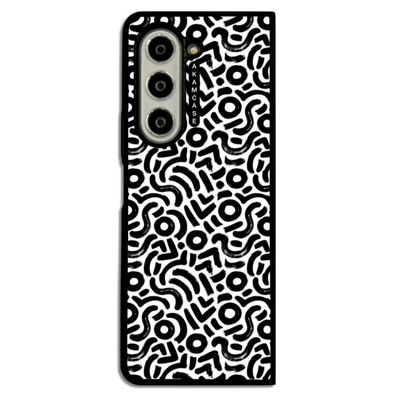 کاور آکام مدل AMC-WSGZFOLD5-DOODLE5 مناسب برای گوشی موبایل سامسونگ Galaxy Z Fold 5