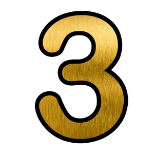 تابلو راهنما طرح اعداد لاتین مدل MO-T-3