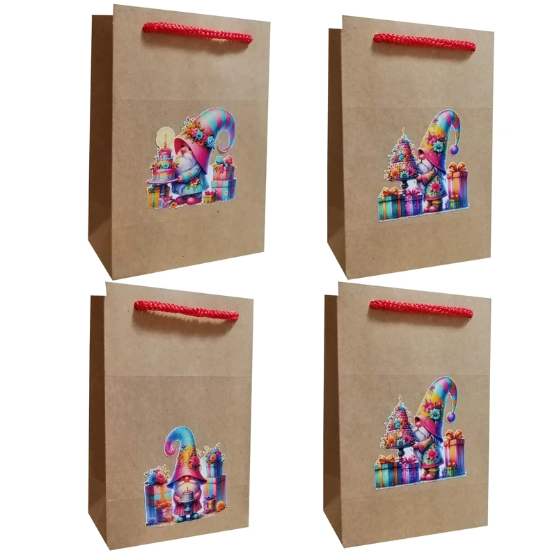 پاکت هدیه مدل تولد مجموعه 4 عددی