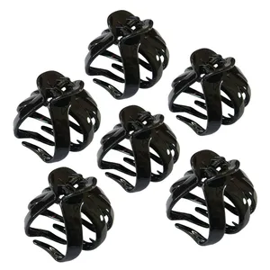 کلیپس مو زنانه مدل آسا 2020 بسته 6 عددی