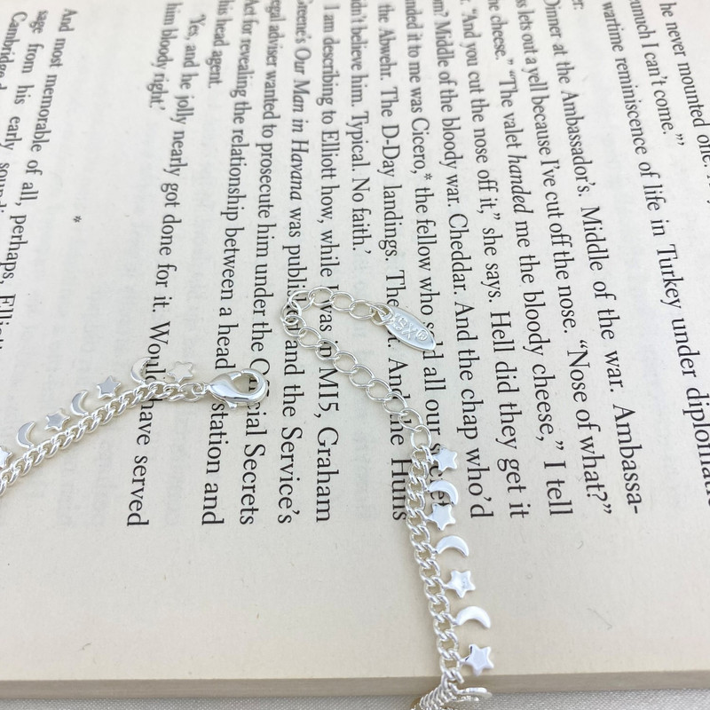 پابند زنانه وای اس ایکس مدل ماه و ستاره کد A4076 پابند زنانه وای اس ایکس مدل ماه و ستاره کد A4076