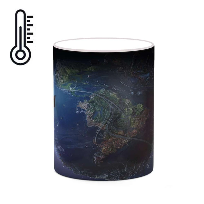 ماگ حرارتی کاکتی مدل فضا و کهکشان کد mgh19966