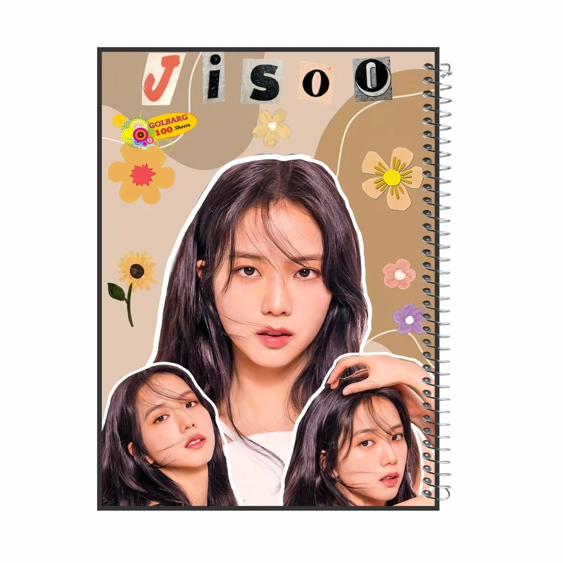 دفتر مشق 100 برگ گلبرگ طرح جیسو کد 10082