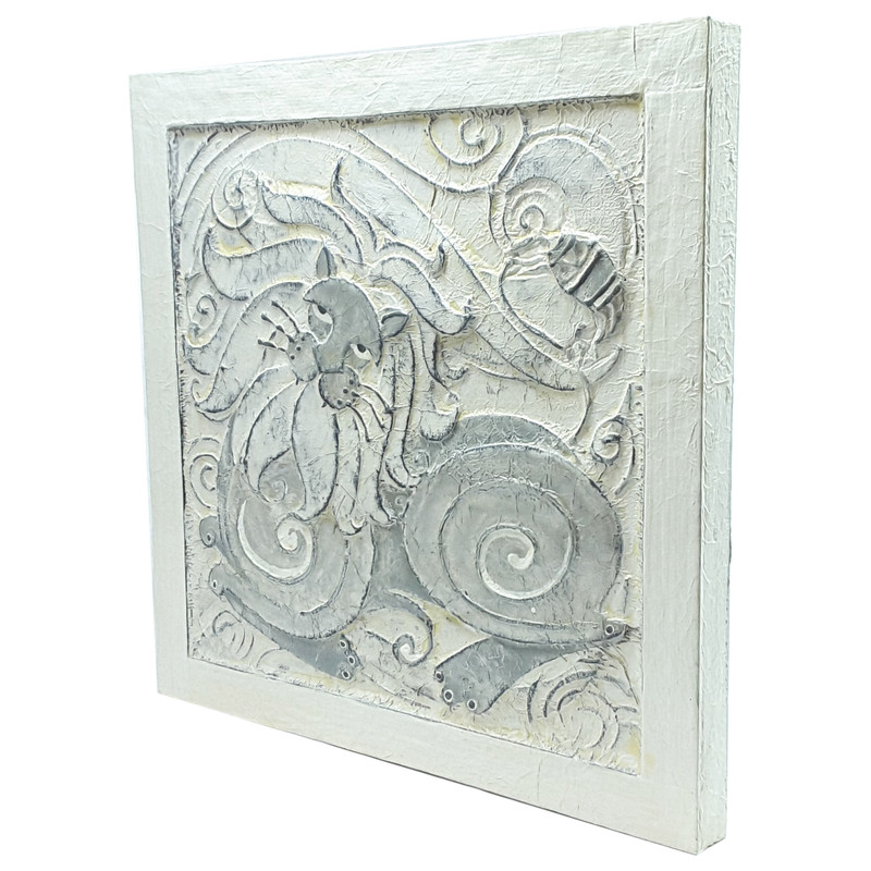 تابلو برجسته مدل ماه تولد مرداد کد M5D1C7