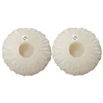 شمعدان سنگ نمک طب سنگ طرح جاشمعی آذرخش کد TC-40132 - بسته دو عددی