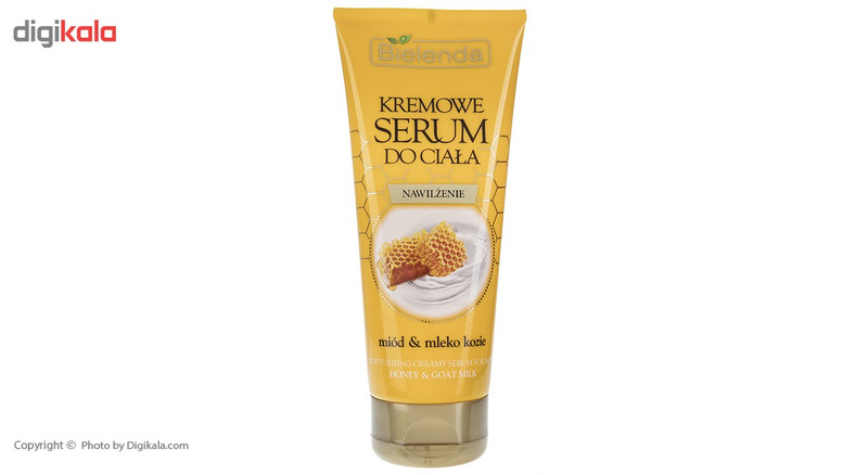 سرم کرمی بدن بی یلندا مدل Honey and Goat Milk حجم 200 میلی لیتر سرم کرمی بدن بی یلندا مدل Honey and Goat Milk حجم 200 میلی لیتر