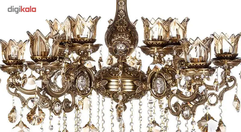 لوستر چشمه نور 10شعله کد S3520/5A