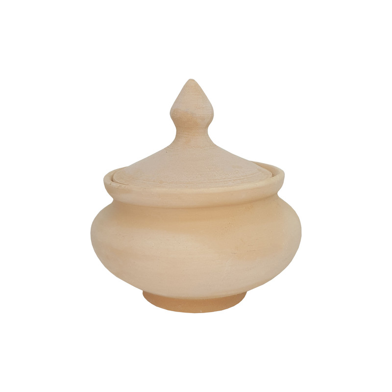 قندان سفالی مدل کنگره دار قندان سفالی مدل کنگره دار