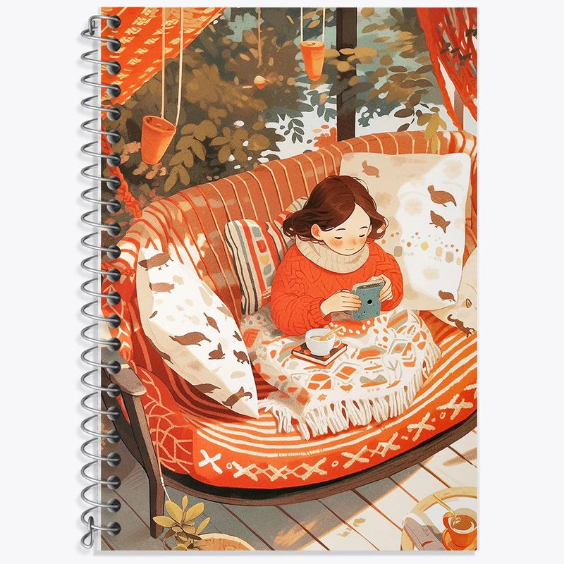 دفتر لغت 50 برگ خندالو طرح دخترانه کد F5910