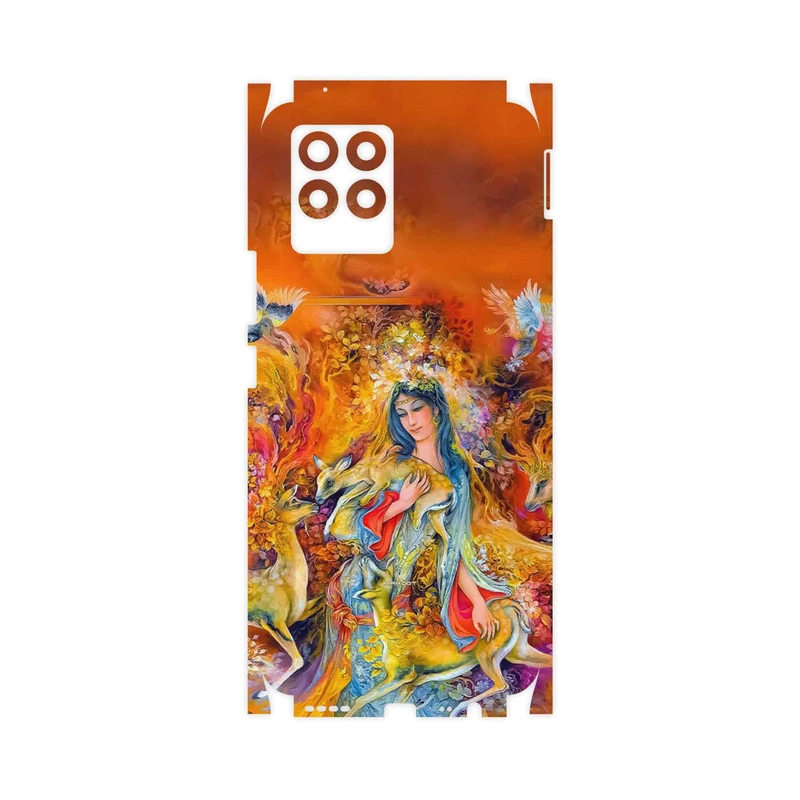 برچسب پوششی ماهوت مدل Persian miniature 2-FullSkin مناسب برای گوشی موبایل ریلمی 8 Pro