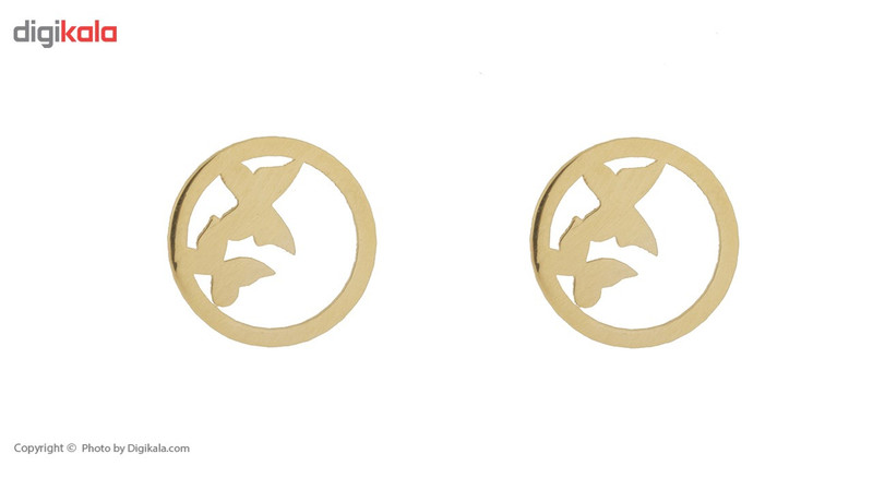 نیم ست طلا 18 عیار زنانه ماهک مدل MS0216