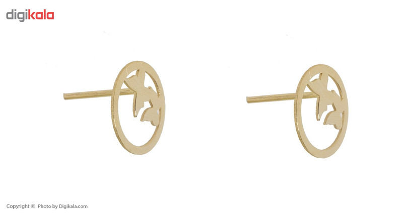 نیم ست طلا 18 عیار زنانه ماهک مدل MS0216