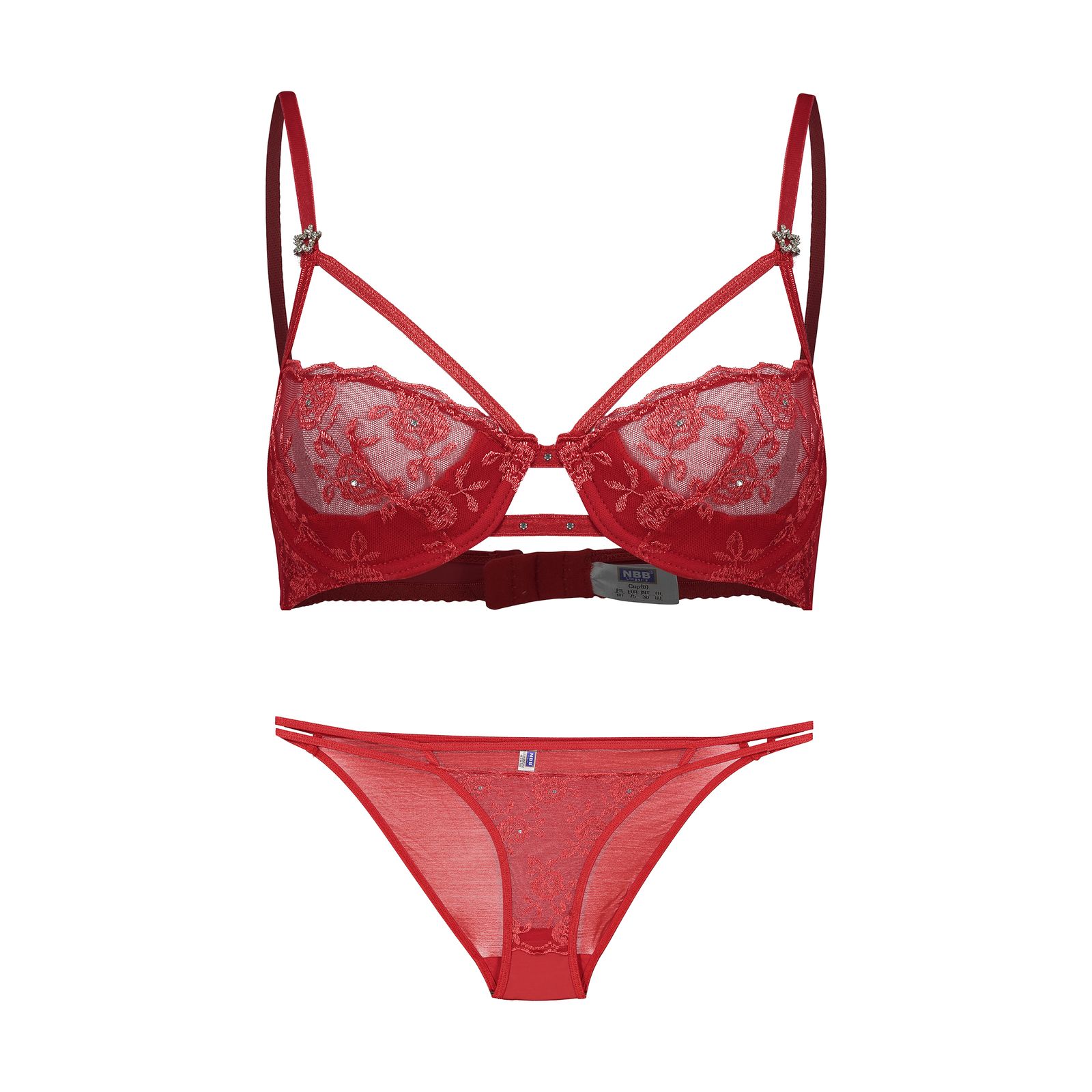 ست شورت و سوتین زنانه ان بی بی مدل 4118-72 -  - 2