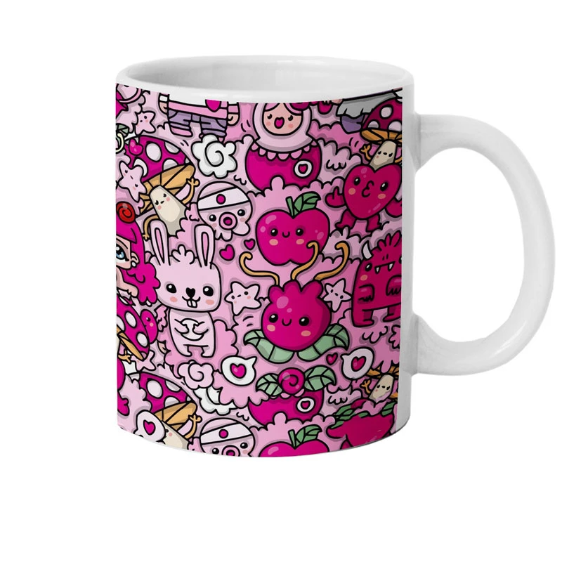 ماگ هومرو طرح فانتزی دخترانه مدل M1848