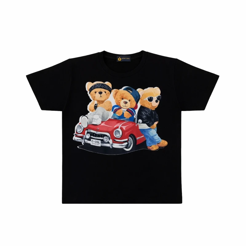 تی‌شرت آستین کوتاه راحتی بچگانه مدل AR4216