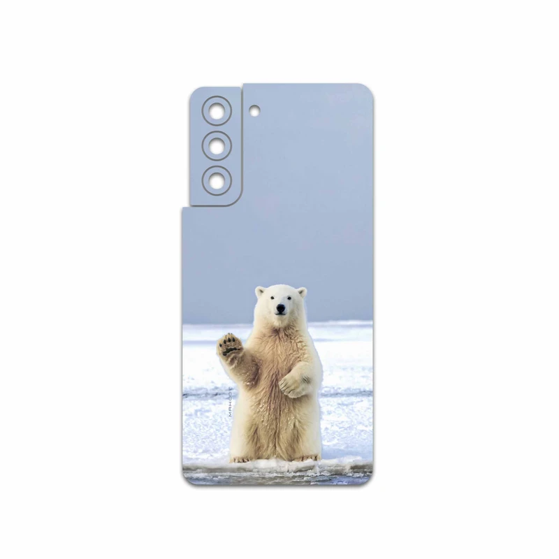 برچسب پوششی ماهوت مدل Polar-bear مناسب برای گوشی موبایل سامسونگ Galaxy S21 5G