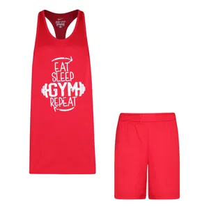 ست تاپ و شلوارک ورزشی مردانه مدل GYM002