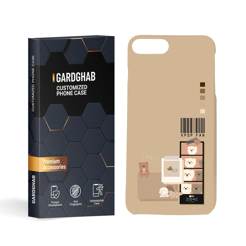 کاور گارد قاب مدل دخترانه مناسب برای گوشی موبایل اپل Iphone 7 plus / 8 plus