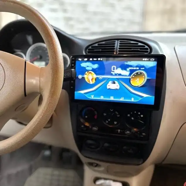 پخش کننده تصویری خودرو مدل اندروید Golden24 مناسب برای ام وی ام 110