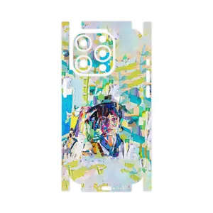 MAHOOT Collage of Women Portrait 1-FullSkin Cover Sticker for Apple iPhone 15 Pro