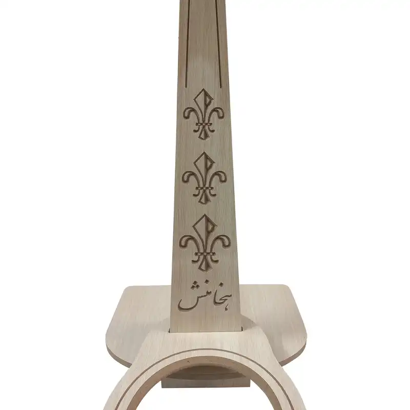 پایه سه تار هخامنش طرح منبت کاری کد 001