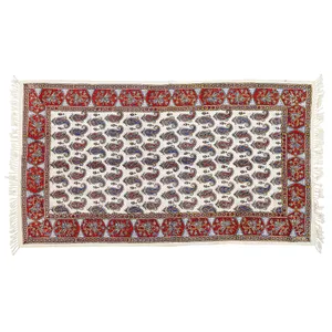 رومیزی قلمکار زابلیان مدل مستطیل 12060 طرح یگانه