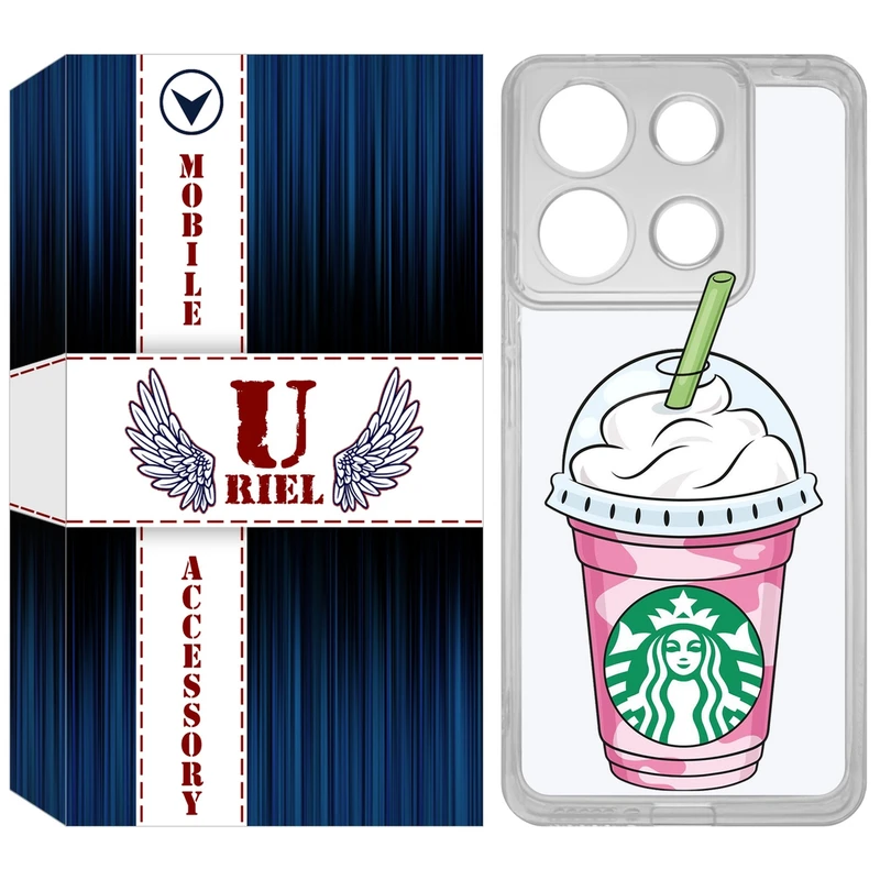 کاور یوریل مدل Clear کد 55 مناسب برای گوشی موبایل شیائومی Redmi Note 13 4G