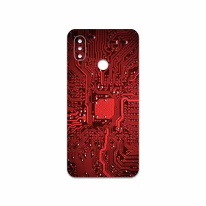 MAHOOT Red Printed Circuit Board Cover Sticker for Xiaomi Mi 8
