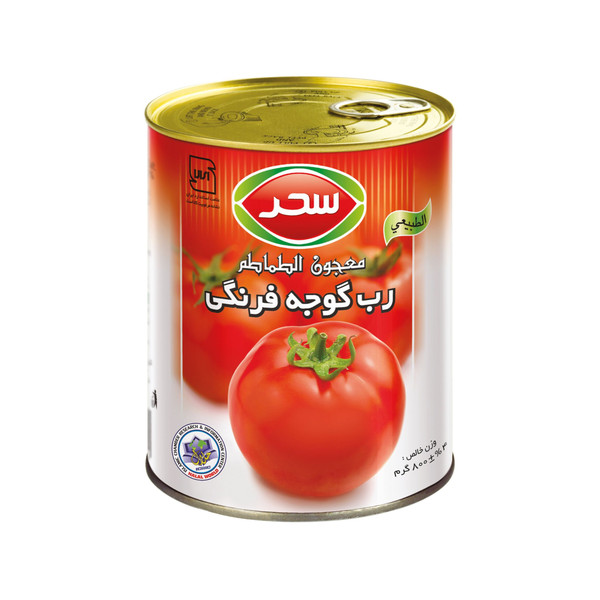 رب گوجه فرنگی سحر - 800 گرم