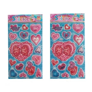 استیکر دیواری کودک مدل قلب برجسته کد KD-002