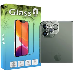 محافظ لنز دوربین گلس وان مدل LNZ3D مناسب برای گوشی موبایل اپل IPhone 11 Pro Max