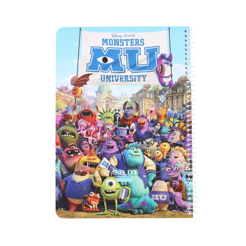 دفتر مشق 40 برگ سم مدل دانشگاه هیولاها کد 9