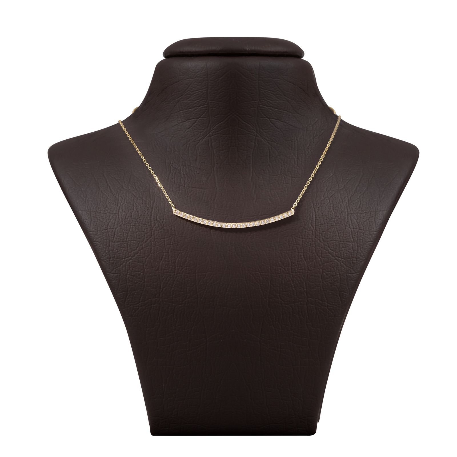 گردنبند طلا 18 عیار زنانه جواهری سون مدل 3188