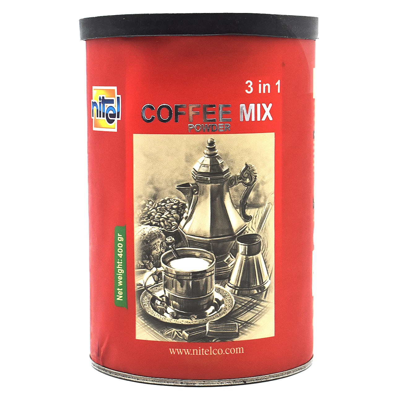 قوطی پودر کافی میکس نیتل مدل 3in1