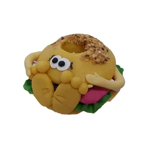 ظرف خلال دندان مدل ساندویچ همبرگر