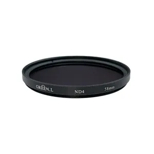 فیلتر لنز گرین ال مدل ND4 -58MM