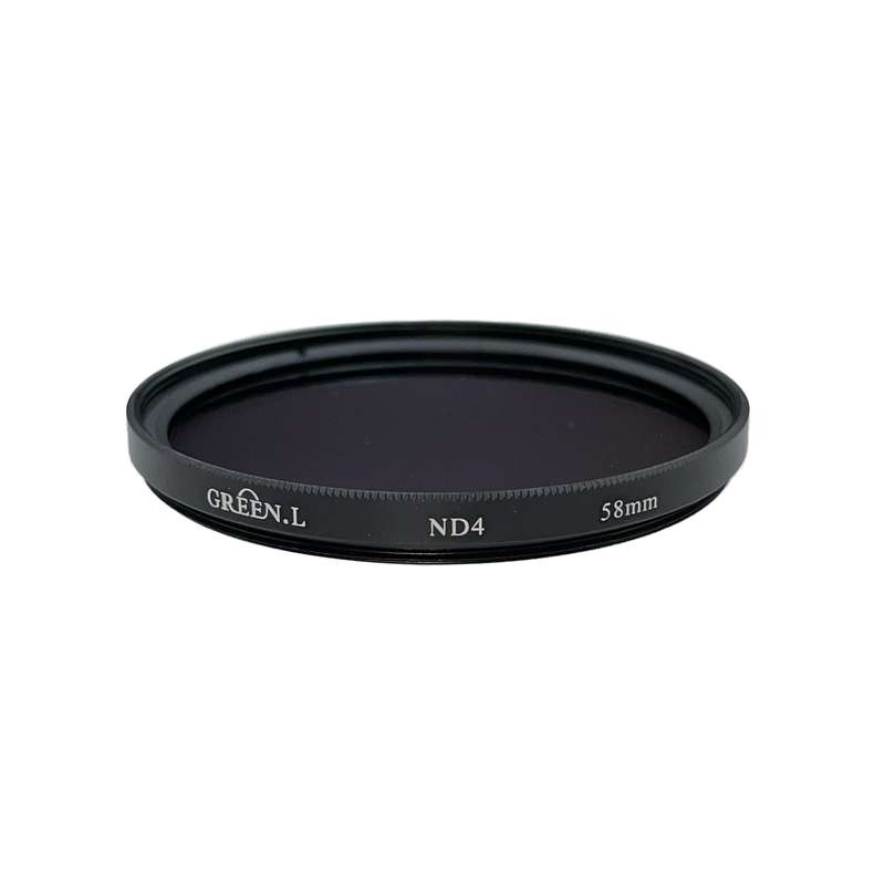 فیلتر لنز گرین ال مدل ND4 -58MM