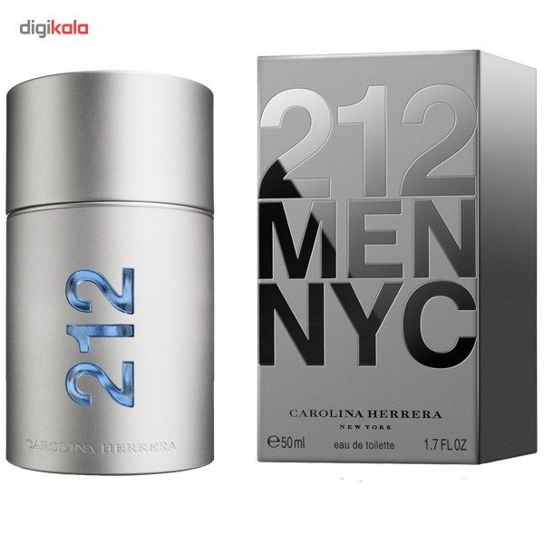 ادو تویلت مردانه کارولینا هررا مدل 212 Men NYC حجم 50 میلی لیتر -  - 4