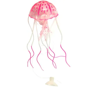 عروس دریایی صورتی رنگ مدل Fluorescent سایز بزرگ
