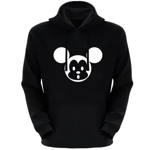 هودی زنانه مدل میکی موس F403 رنگ مشکی