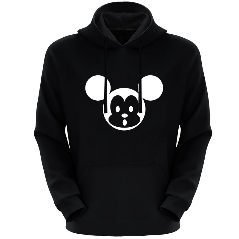 هودی زنانه مدل میکی موس F403 رنگ مشکی