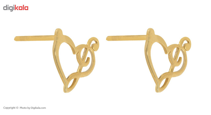 نیم ست طلا 18 عیار زنانه رزا مدل SG88
