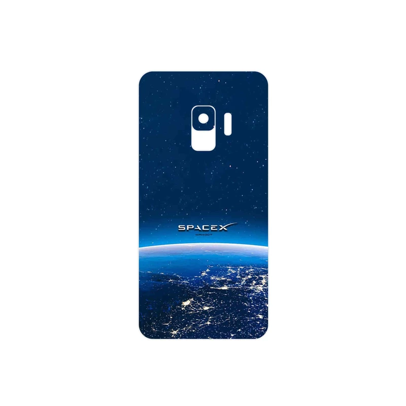 برچسب پوششی ماهوت مدل Space X مناسب برای گوشی موبایل سامسونگ Galaxy S9