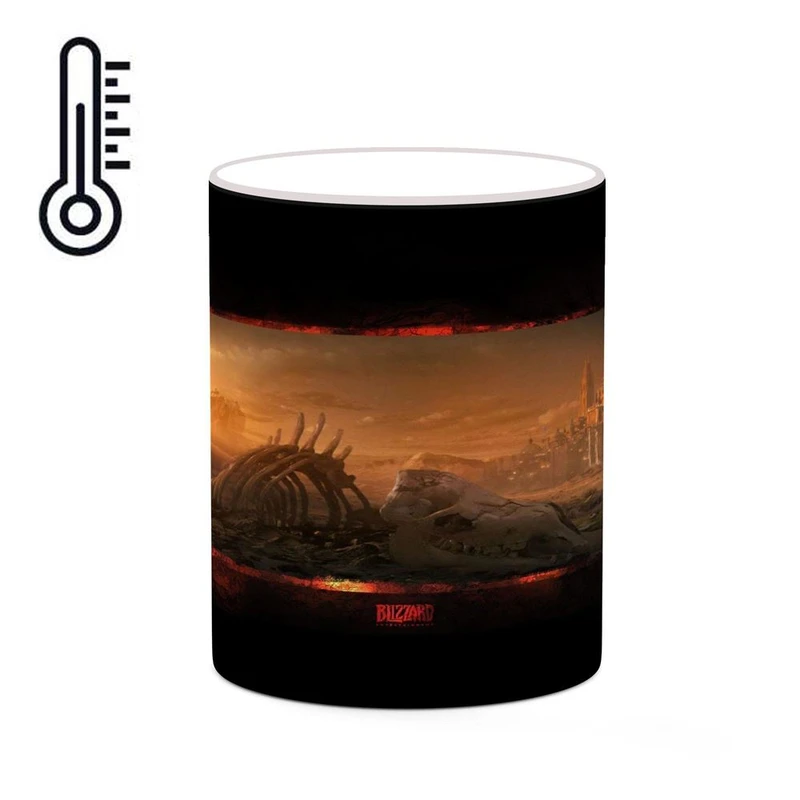 ماگ حرارتی کاکتی مدل بازی دیابلو Diablo 3 کد mgh29083