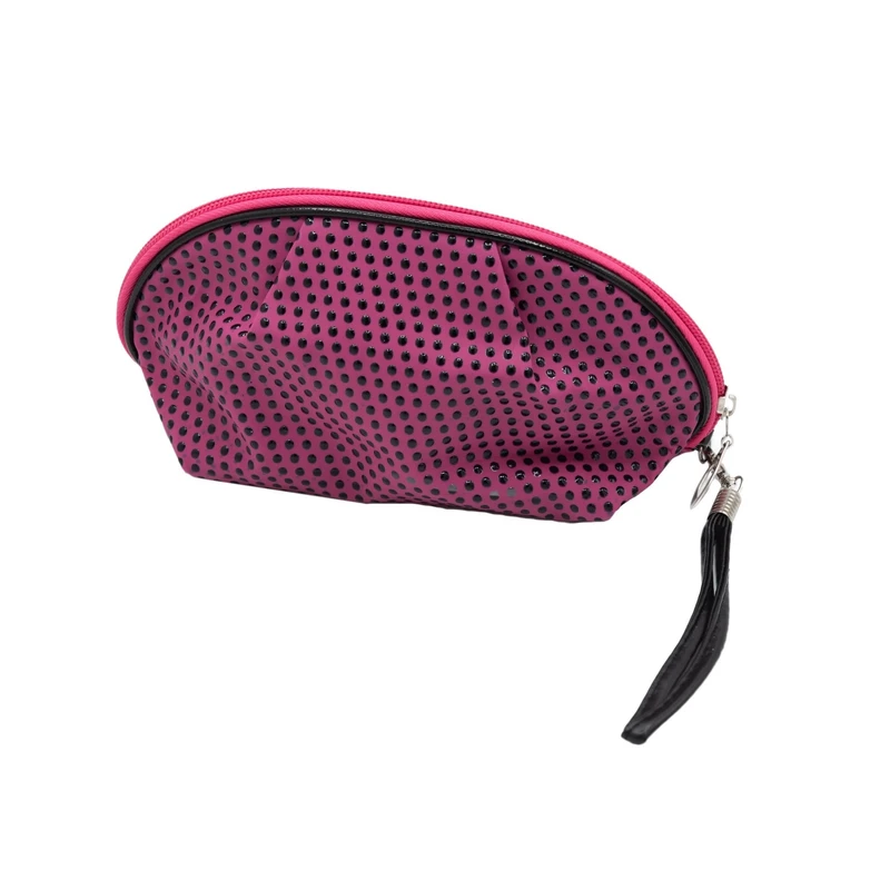 کیف لوازم آرایش زنانه مدل خالدار کد B1