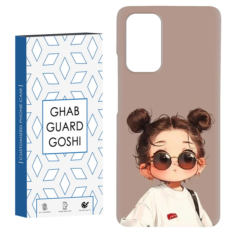 کاور قاب گارد گوشی طرح دخترانه کد Dimo-921 مناسب برای گوشی موبایل شیائومی Redmi Note 9 4G / Redmi 9T