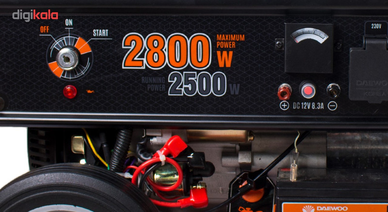 موتور برق 2.8 کیلو وات دوو مدل GD 3500E